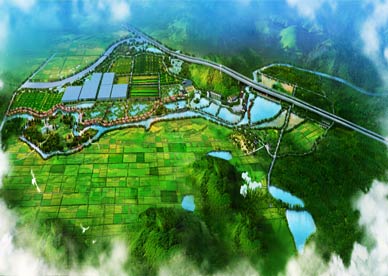 湖南省岳麓区南洲湖农业生态休闲山庄总体规划
